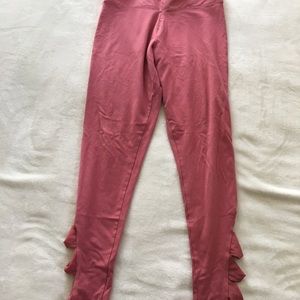 Victoria’s Secret Pink Side Lace Leggings szMT